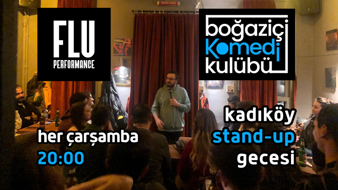 Kadıköy Stand-up Gecesi - Boğaziçi Komedi Kulübü
