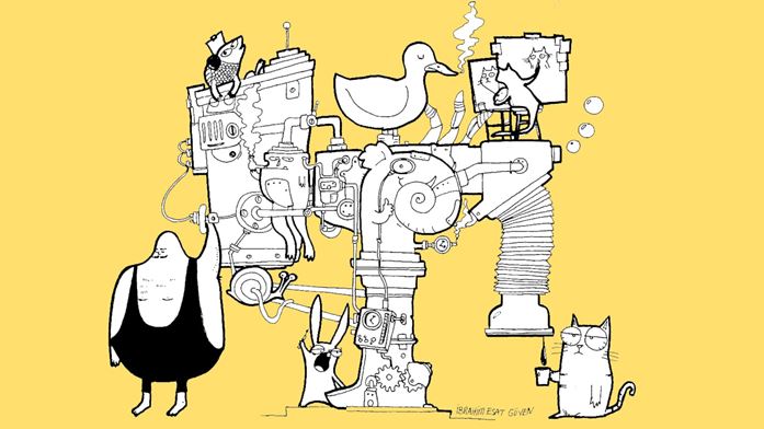 Çocuklar için Karikatür ve Karakter Tasarımı Fabrikası