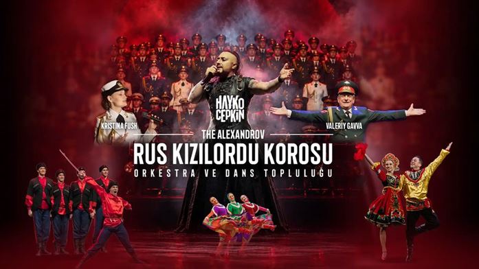 Aleksandrov Rus Kizilordu Korosu Ve Dans Toplulugu Ile Hayko Cepkin Konserleri